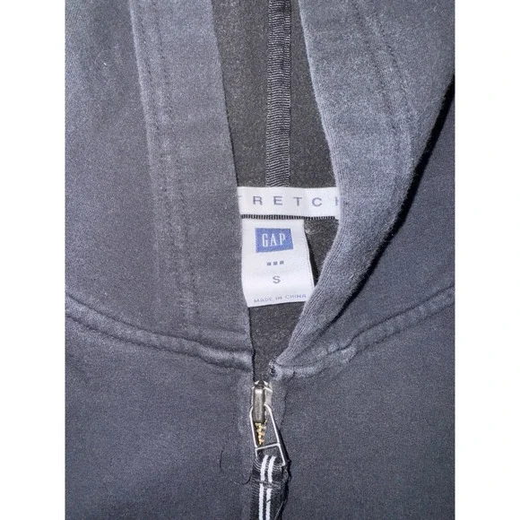 Gap Women's Black Full Zip-Up Hoodie - Stretch - Small - Picture 2 of 10